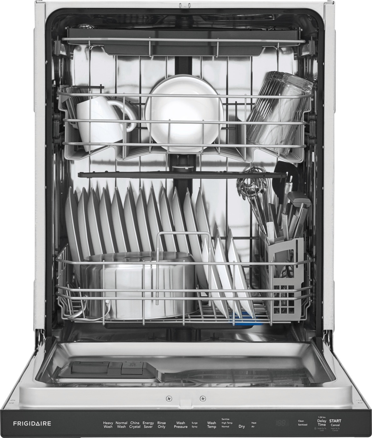 Model: FDSP4501AS - S/D  | Frigidaire 24" Stainless Steel Tub Built-In Dishwasher