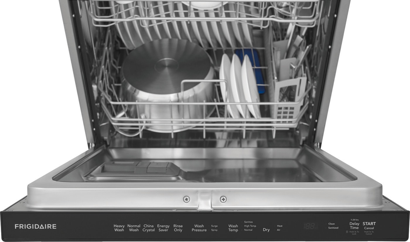 Model: FDSP4501AS - S/D  | Frigidaire 24" Stainless Steel Tub Built-In Dishwasher