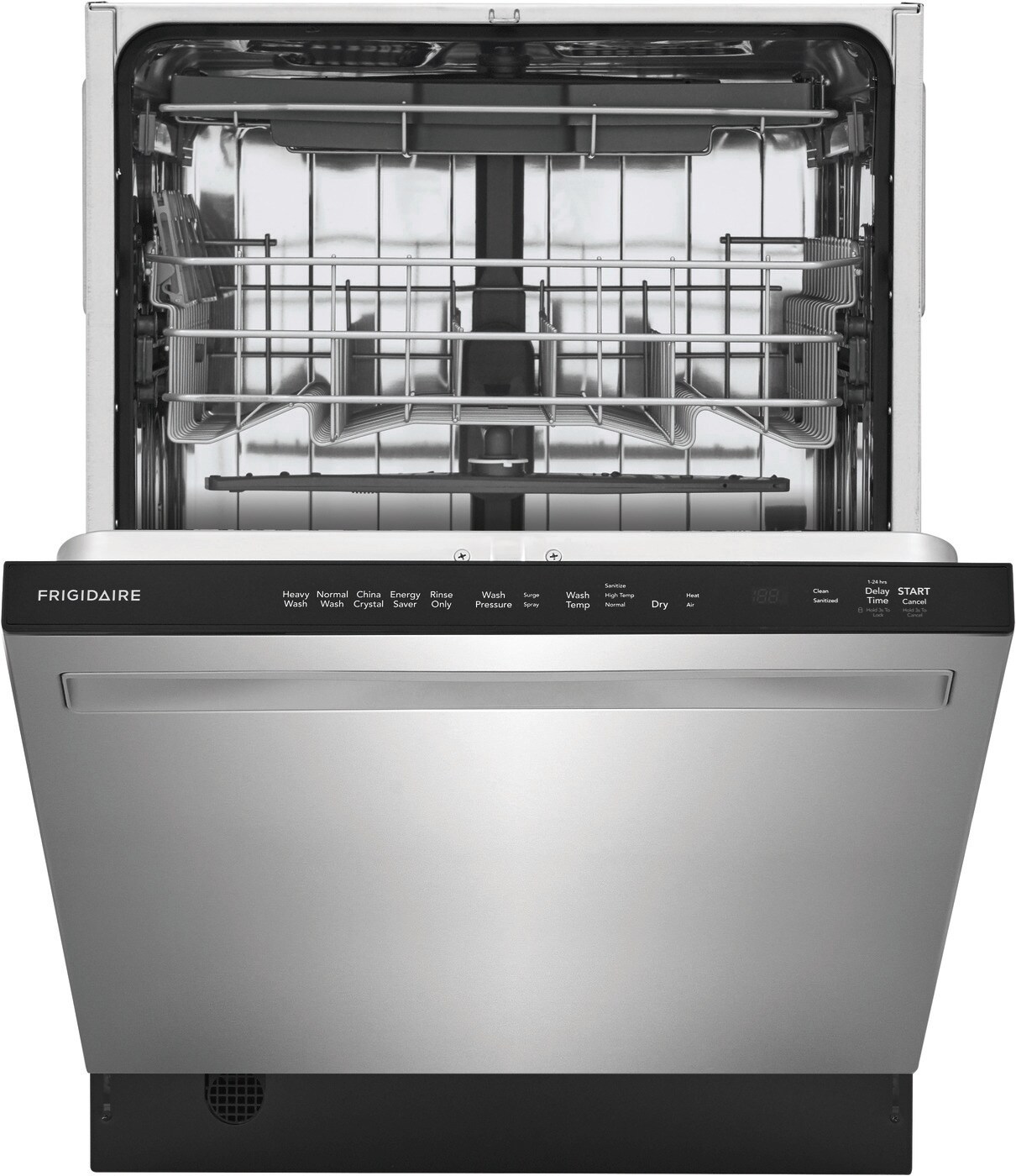 Model: FDSP4501AS - S/D  | Frigidaire 24" Stainless Steel Tub Built-In Dishwasher