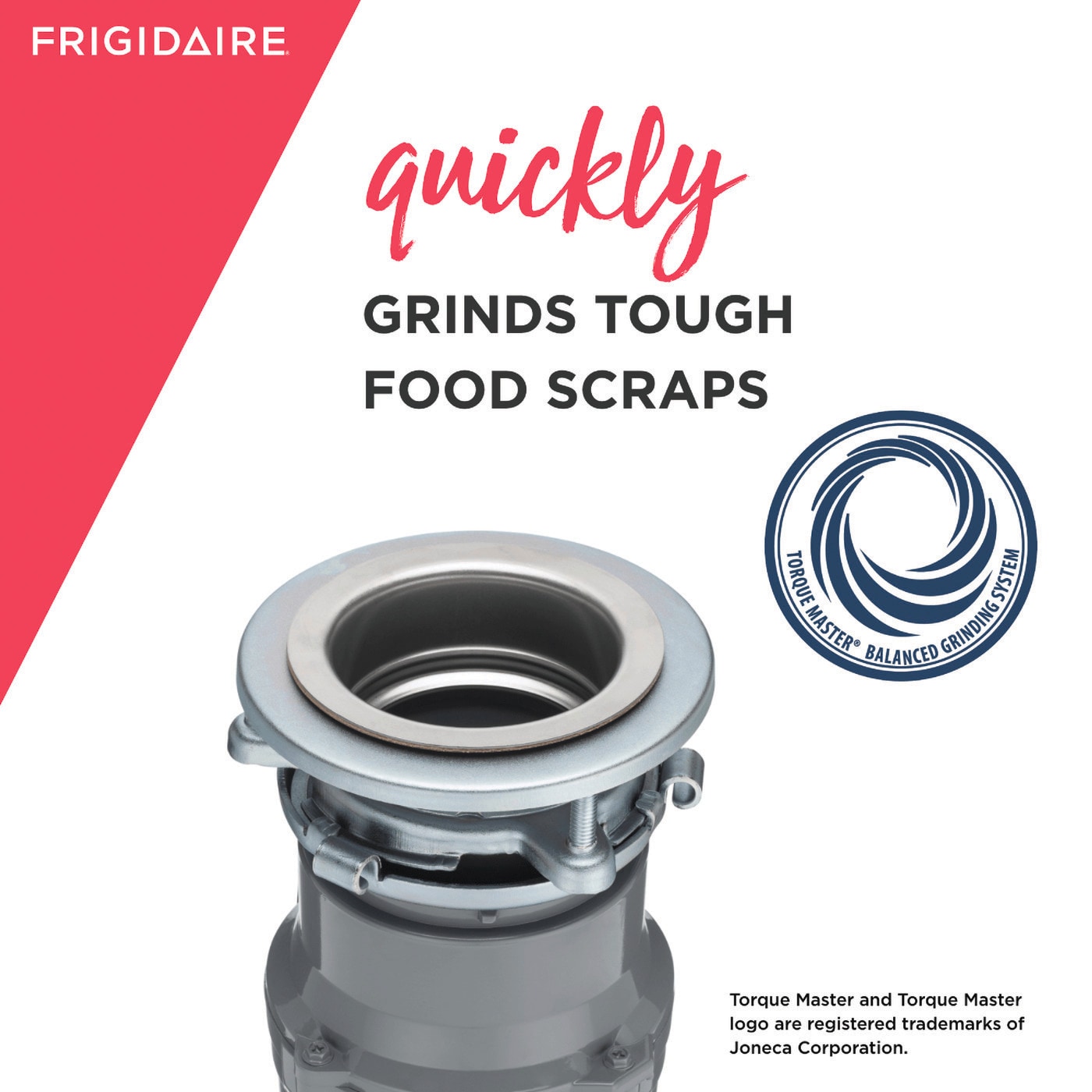 Model: FF03DISPC1 | Frigidaire 1/3 HP Corded Disposer