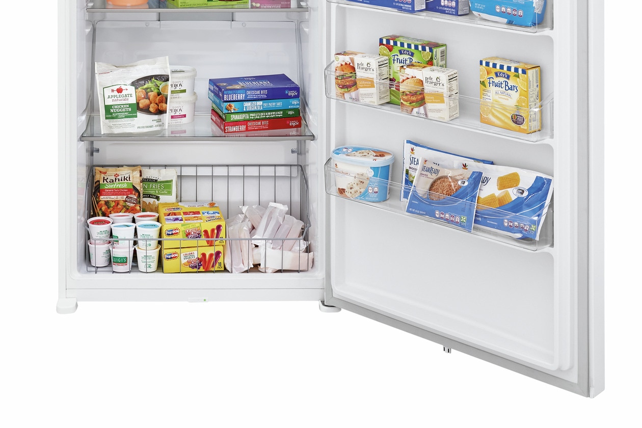 Frigidaire 20.0 cu. ft. Frost Free Upright Freezer in White FFUE2024AW -  The Home Depot