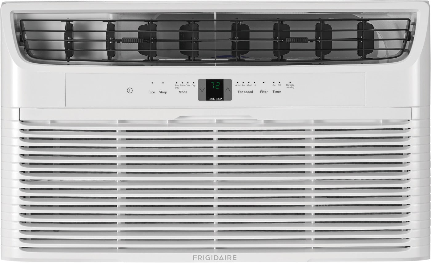 Model: FHTE103WA2 | Frigidaire 10,000 BTU Wall Room Air Conditioner with Supplemental Heat