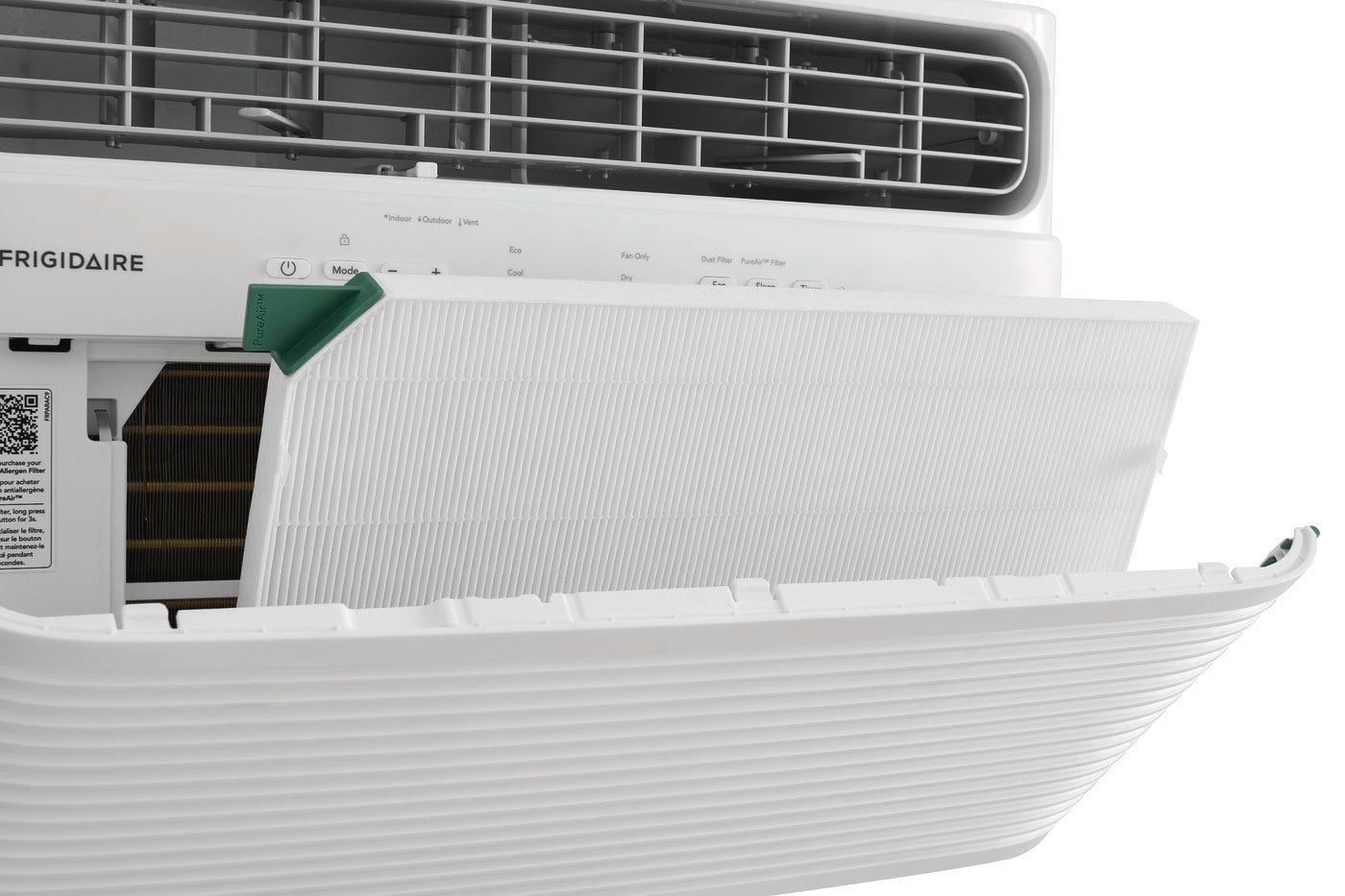 Model: FHWH124WB2 | Frigidaire 12,000 BTU Window Room Air Conditioner with Supplemental Heat