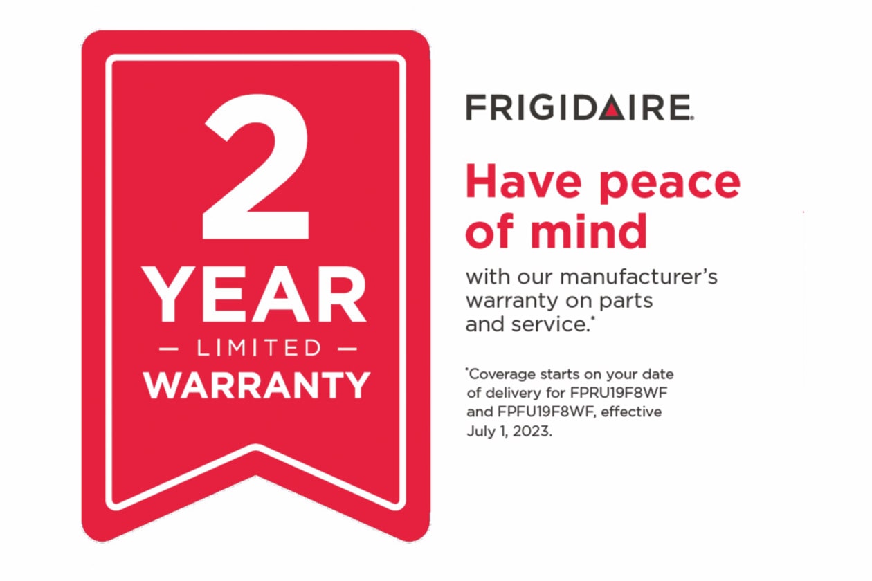 Model: FPFU19F8WF | Frigidaire Professional 19 Cu. Ft. Single-Door Freezer