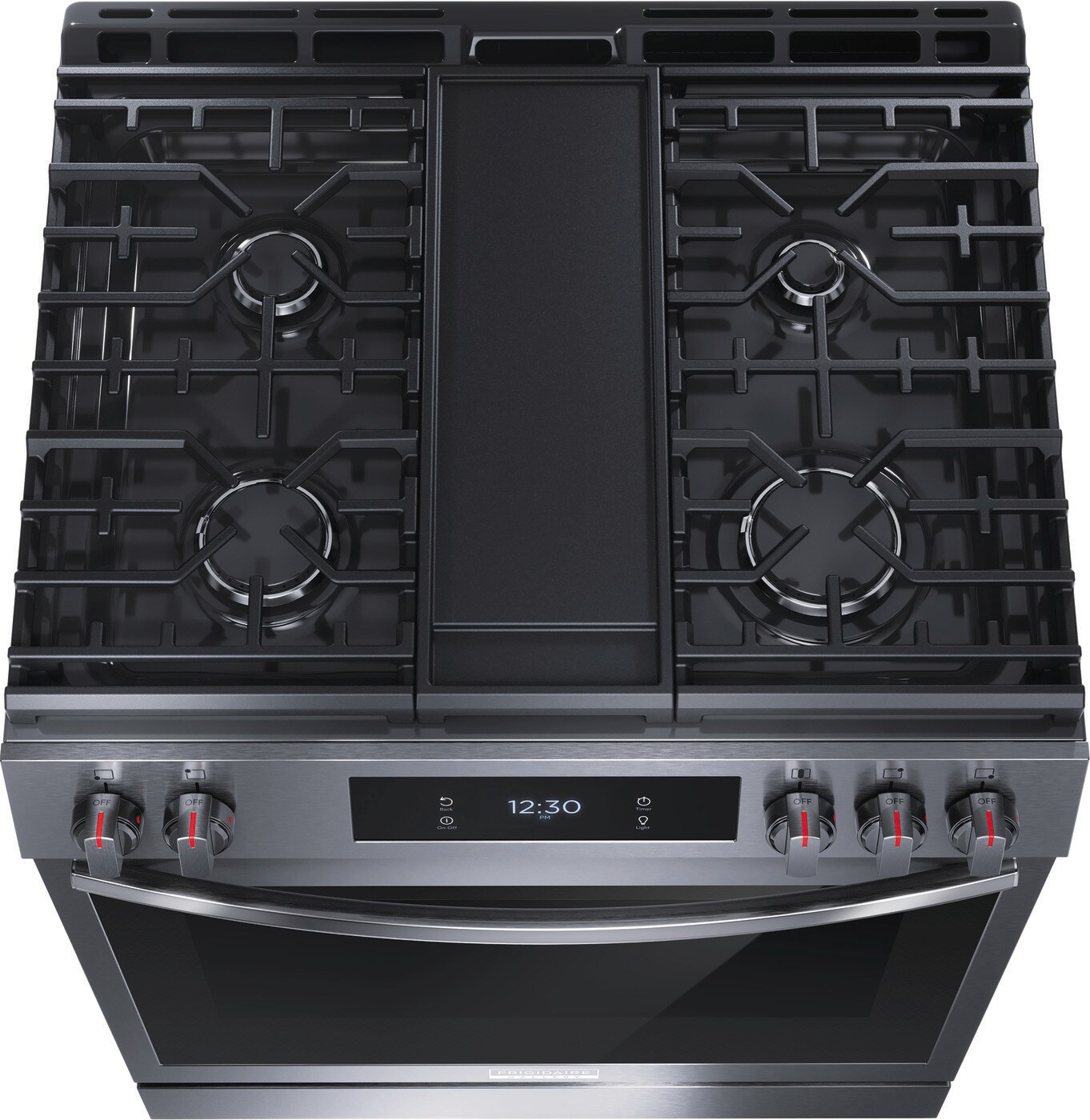 Model: GCFG3060BD - S/D  | Frigidaire Gallery 30" Front Control Gas Range with Total Convection