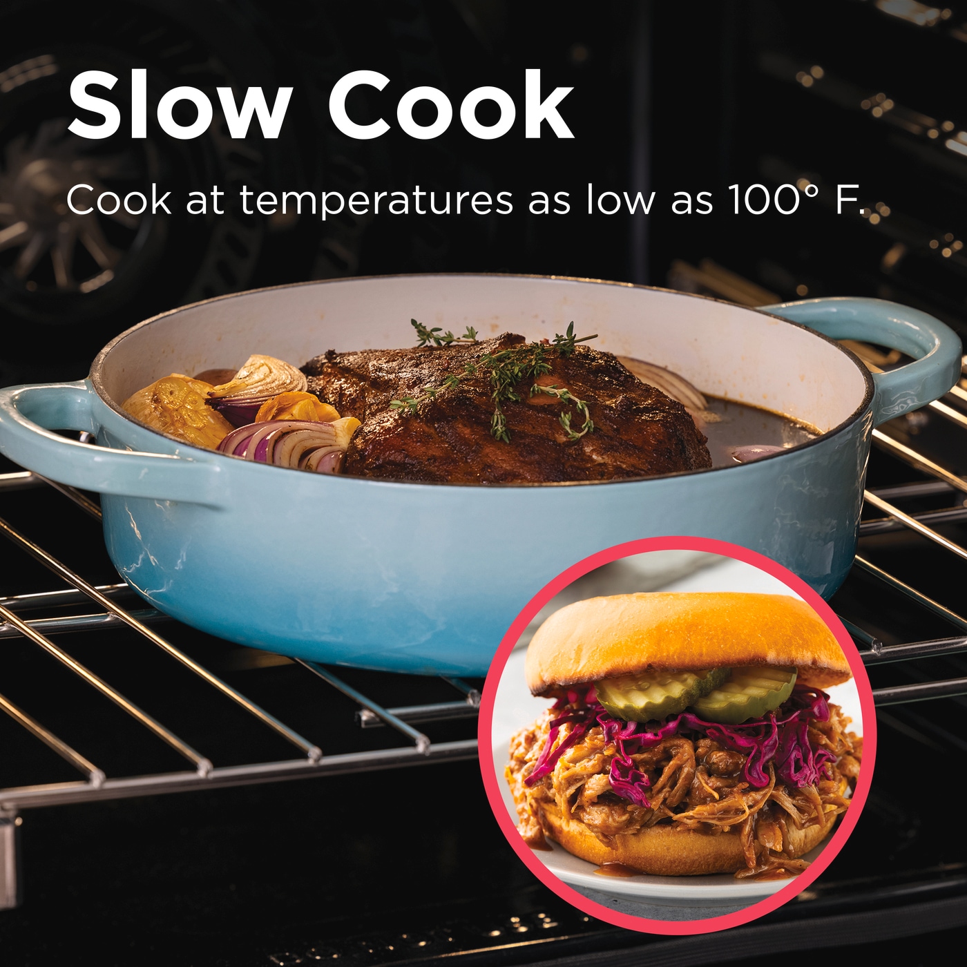 Model: GCFG3060BD - S/D  | Frigidaire Gallery 30" Front Control Gas Range with Total Convection