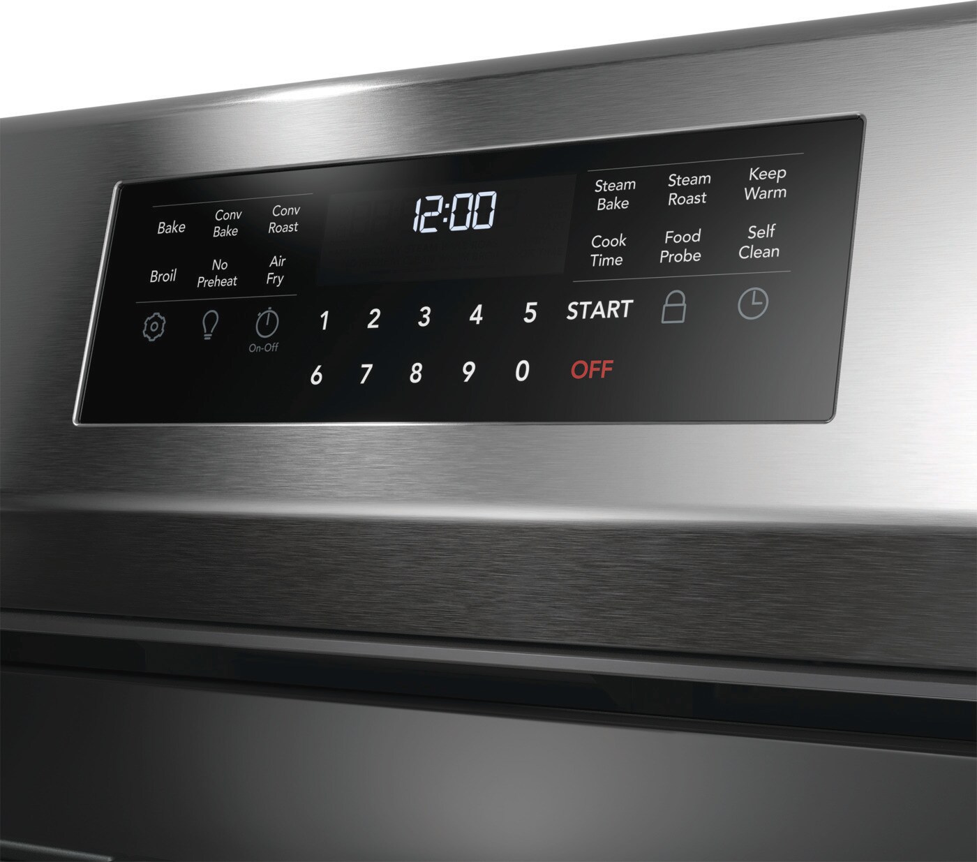 Model: GCRG3060BF - S/D  | Frigidaire Gallery 30" Rear Control Gas Range with Total Convection