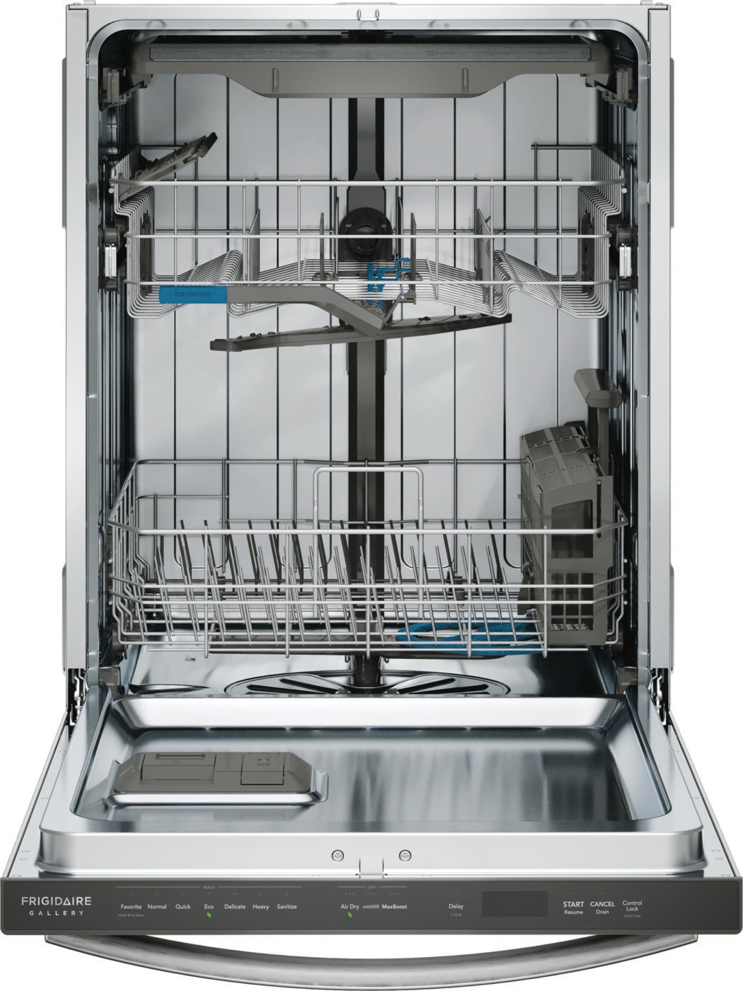 Model: GDSH4715AF - S/D  | Frigidaire Gallery 24" Stainless Steel Tub Built-In Dishwasher with CleanBoost™