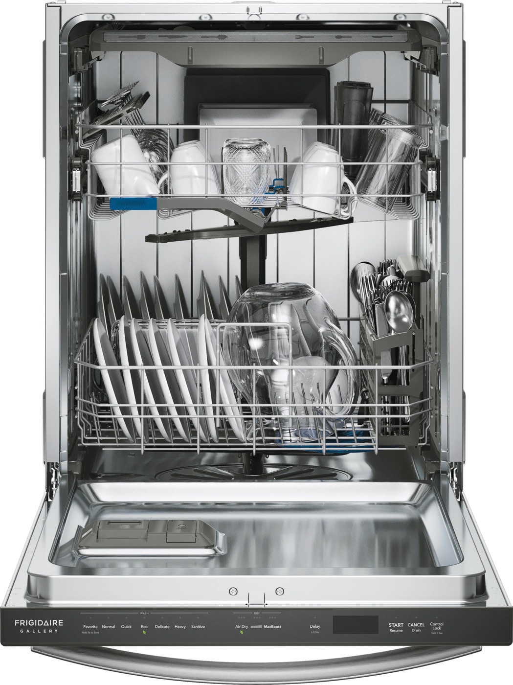Model: GDSH4715AF - S/D  | Frigidaire Gallery 24" Stainless Steel Tub Built-In Dishwasher with CleanBoost™