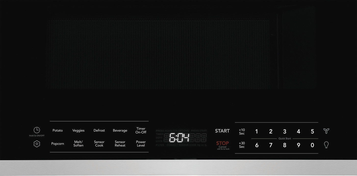 Model: GMOS1964AF - S/D  | Frigidaire Gallery 1.9 Cu. Ft. Over-The-Range Microwave with Sensor Cook