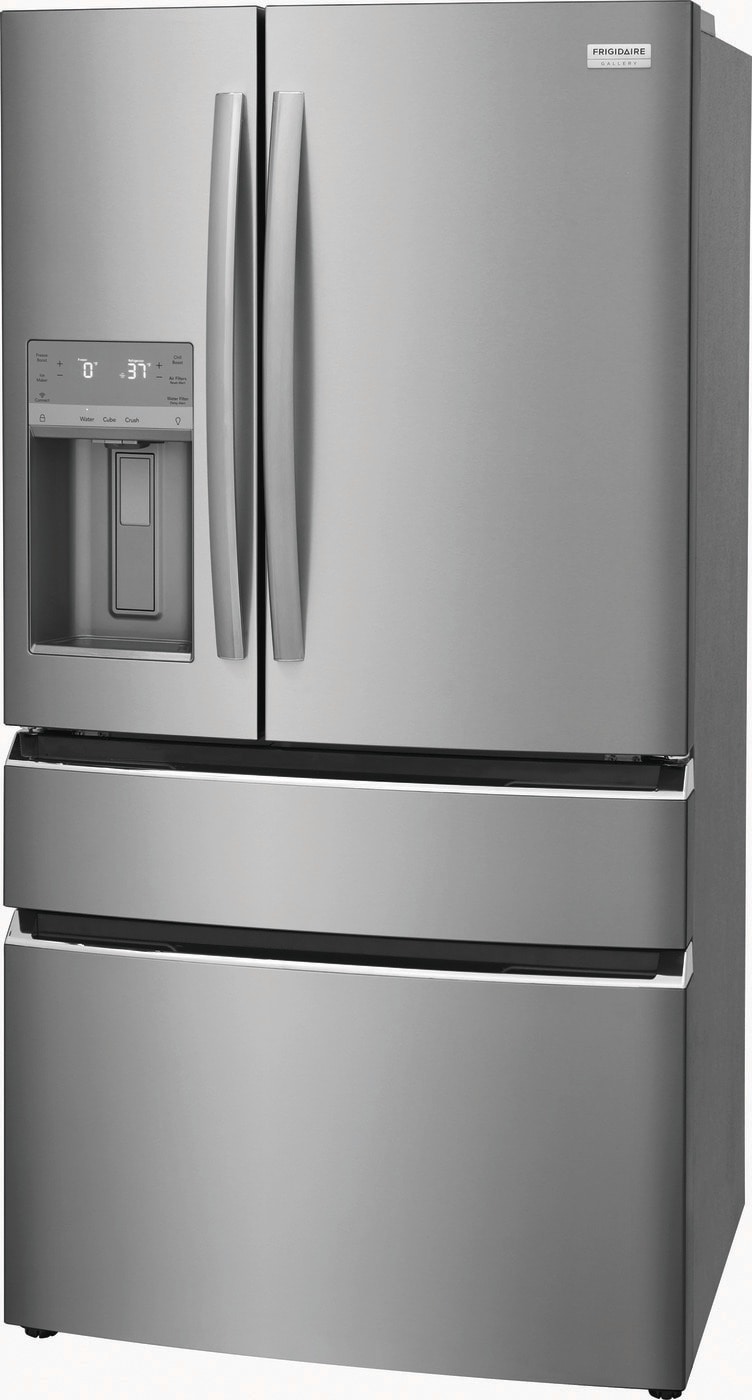 Model: GRMC2273BF - NOB  | Frigidaire Gallery 21.5 Cu. Ft. Counter-Depth 4-Door French Door Refrigerator