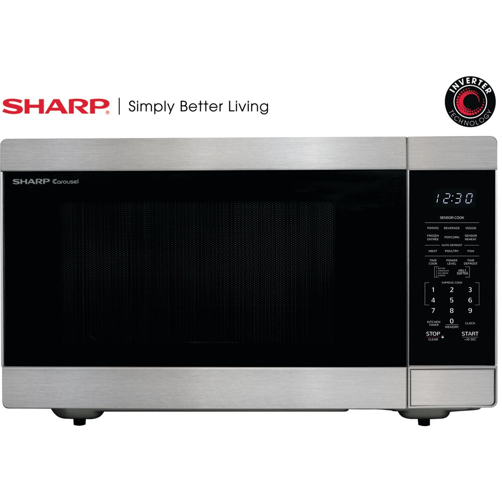Sharp Appliances ZSMC2266HS 2.2 CF Countertop Microwave Oven