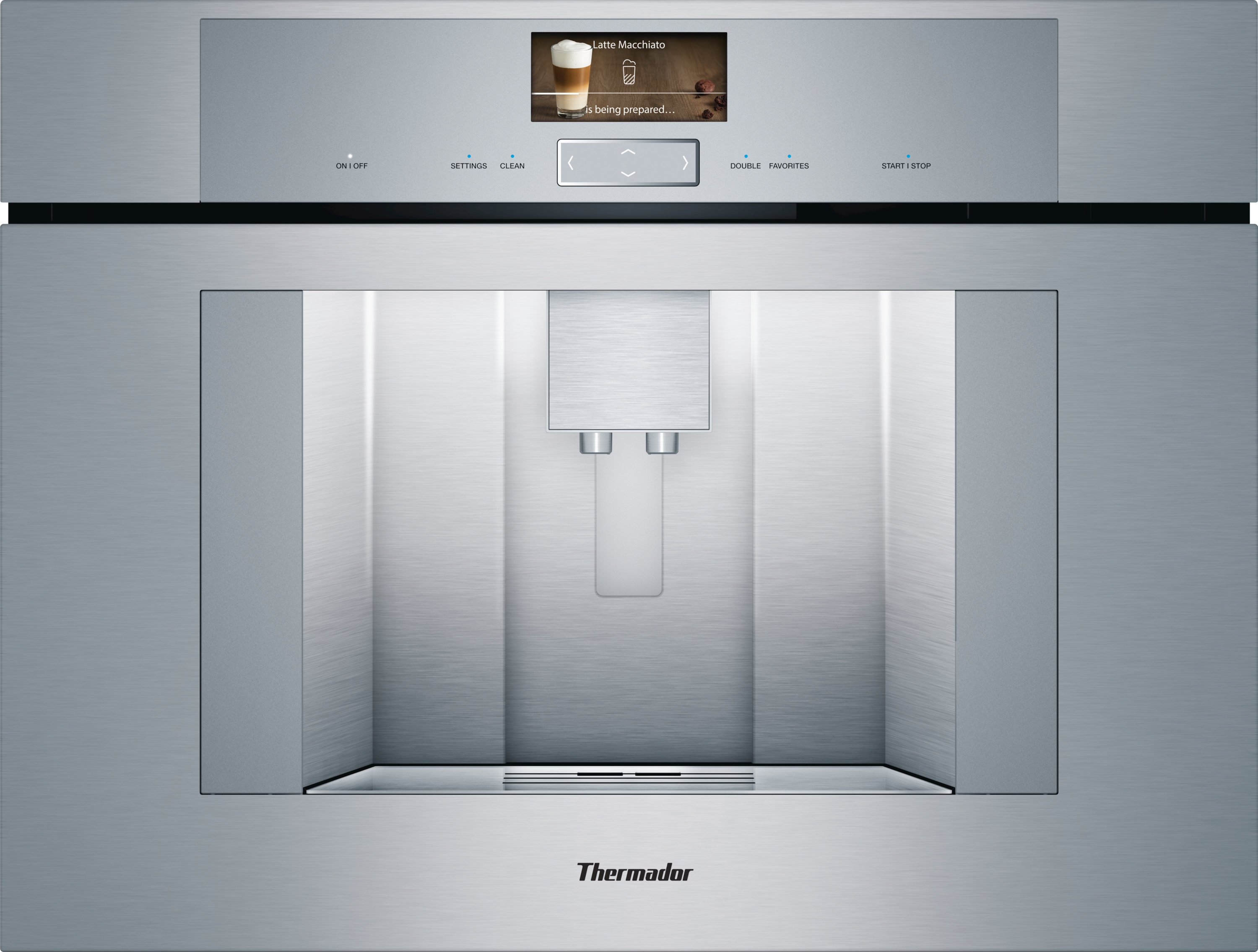 Thermador Built-in Coffee Machine, Stainless Steel, Plumbed