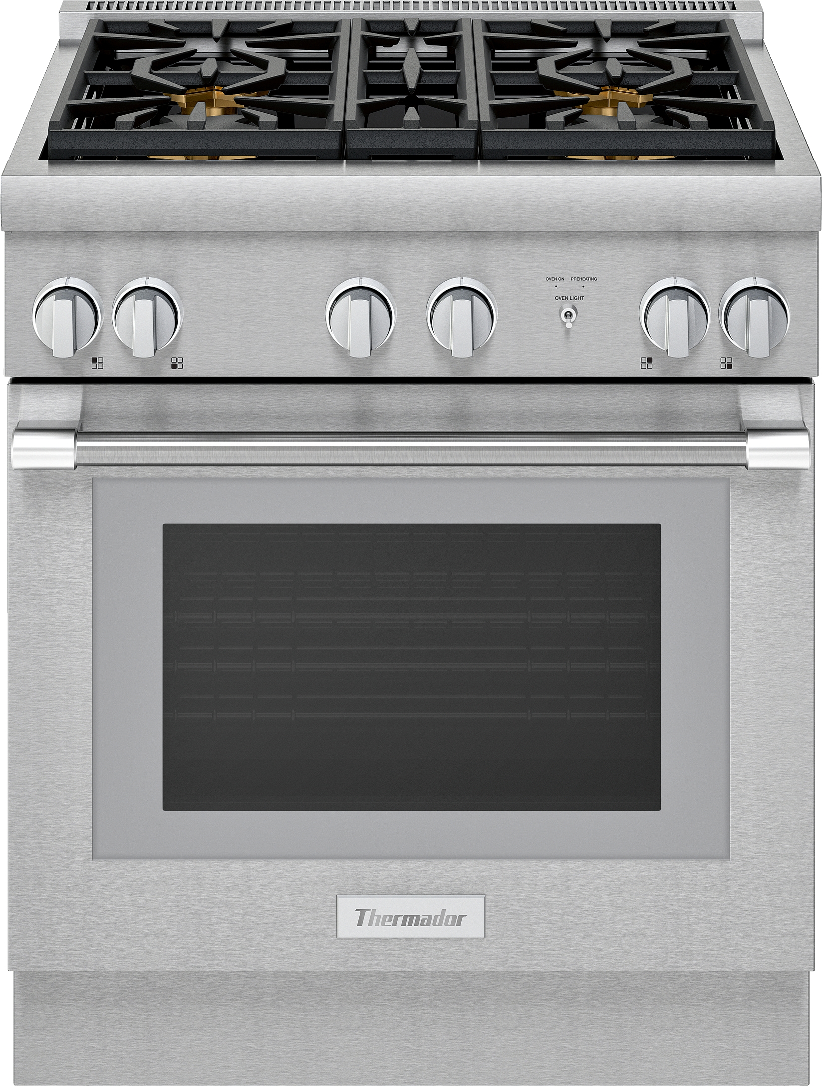 Thermador Gas Professional Range, 30'' Pro Harmony® Standard Depth, Stainless Steel