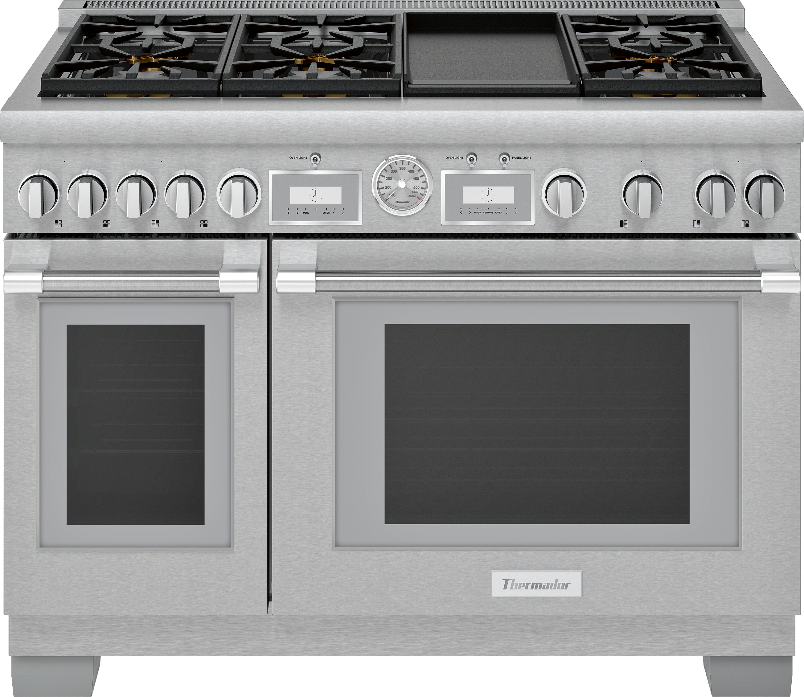 Thermador Dual Fuel Professional Range, 48'' Pro Grand® Commercial Depth