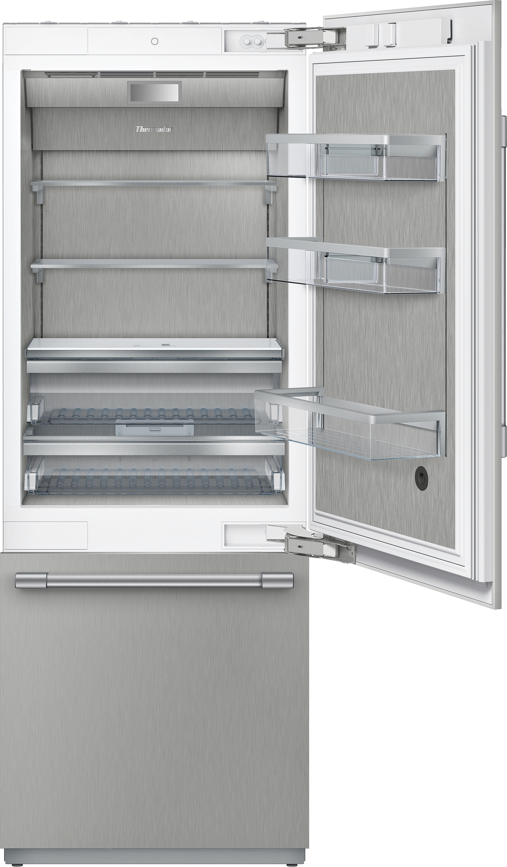 Model: T30BB925SS | Thermador Built-in Bottom Freezer, 30'' Professional, Stainless Steel