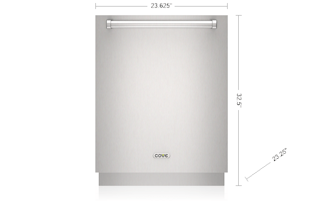 Model: DW2451WS/ADA | Cove 24" Dishwasher With Water Softener - Panel Ready