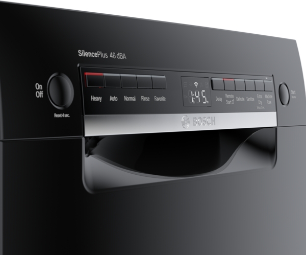 Model: SPE53B56UC | Bosch 300 Series, Dishwasher, 17 3/4'', Black