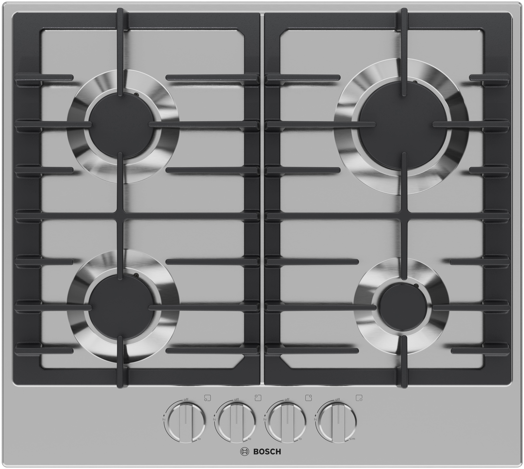 Bosch NGM3450UC 300 Series Gas Cooktop 24 Stainless steel NGM3450UC Millersburg Electric in Millersburg OH