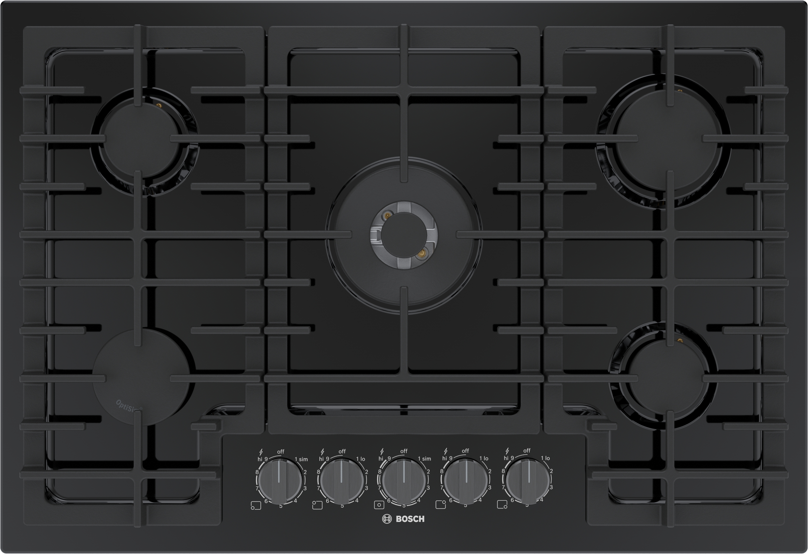 Bosch NGM8048UC 800 Series Gas Cooktop 30 Black NGM8048UC Home Appliance Company in Massillon OH
