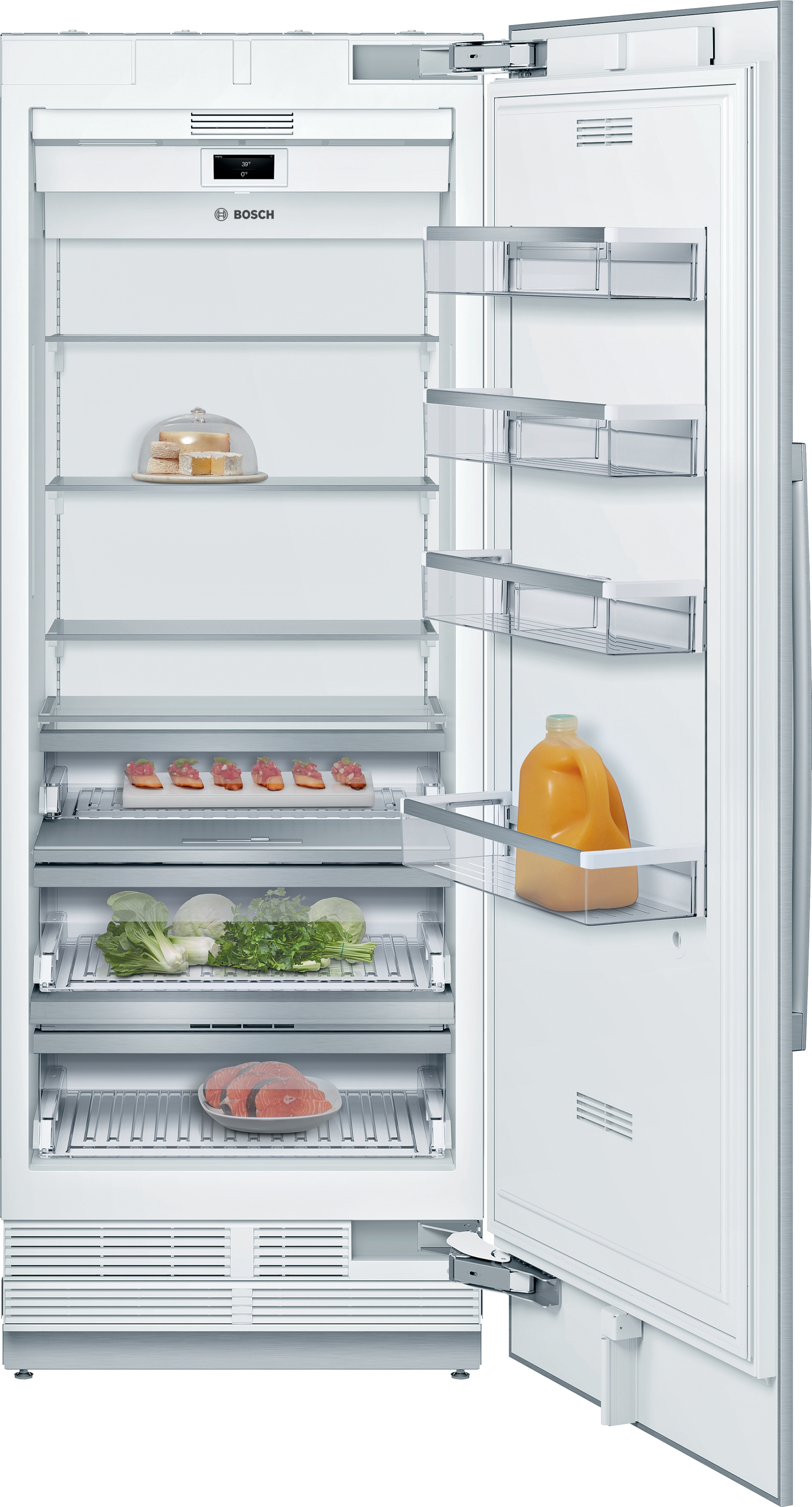 Bosch Benchmark®, Built-in Fridge, 30'', Flat Hinge