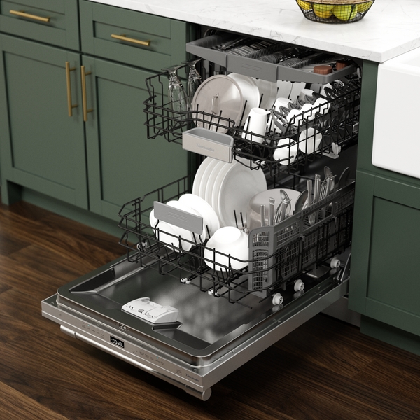 Model: DWHD560CFP | Thermador Emerald®, Dishwasher, 24'', Professional, Stainless Steel
