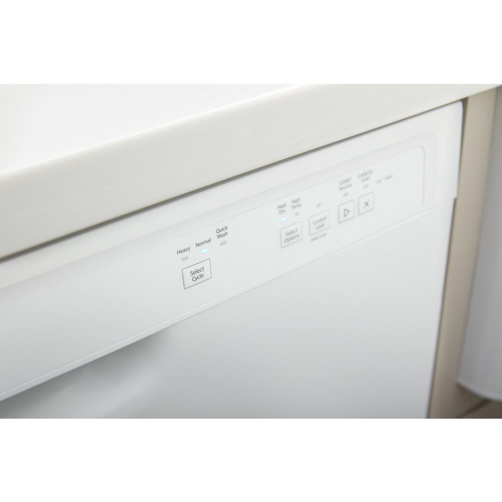 Model: ADB1400AMW-CL | Amana Dishwasher with Triple Filter Wash System