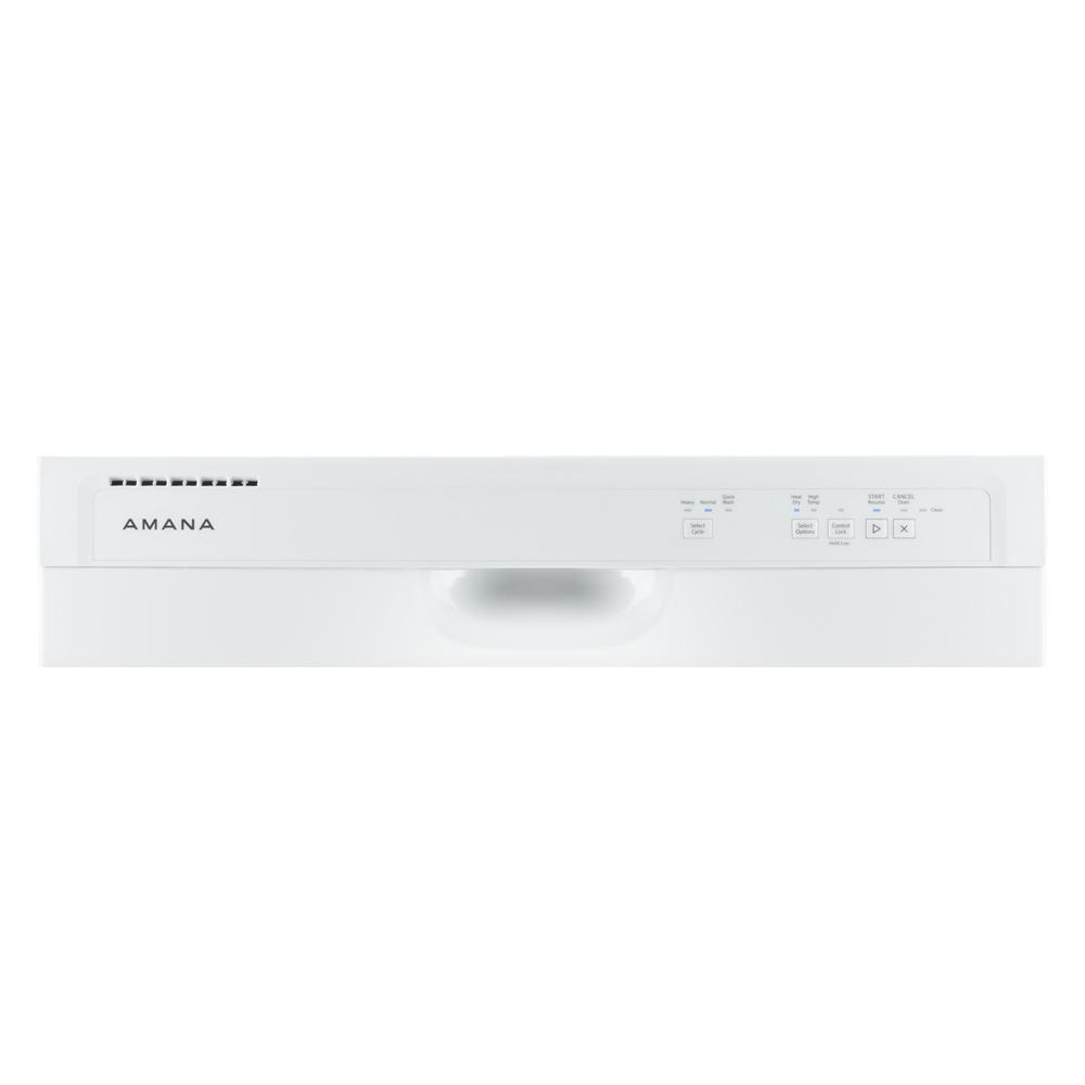 Model: ADB1400AMW-CL | Amana Dishwasher with Triple Filter Wash System