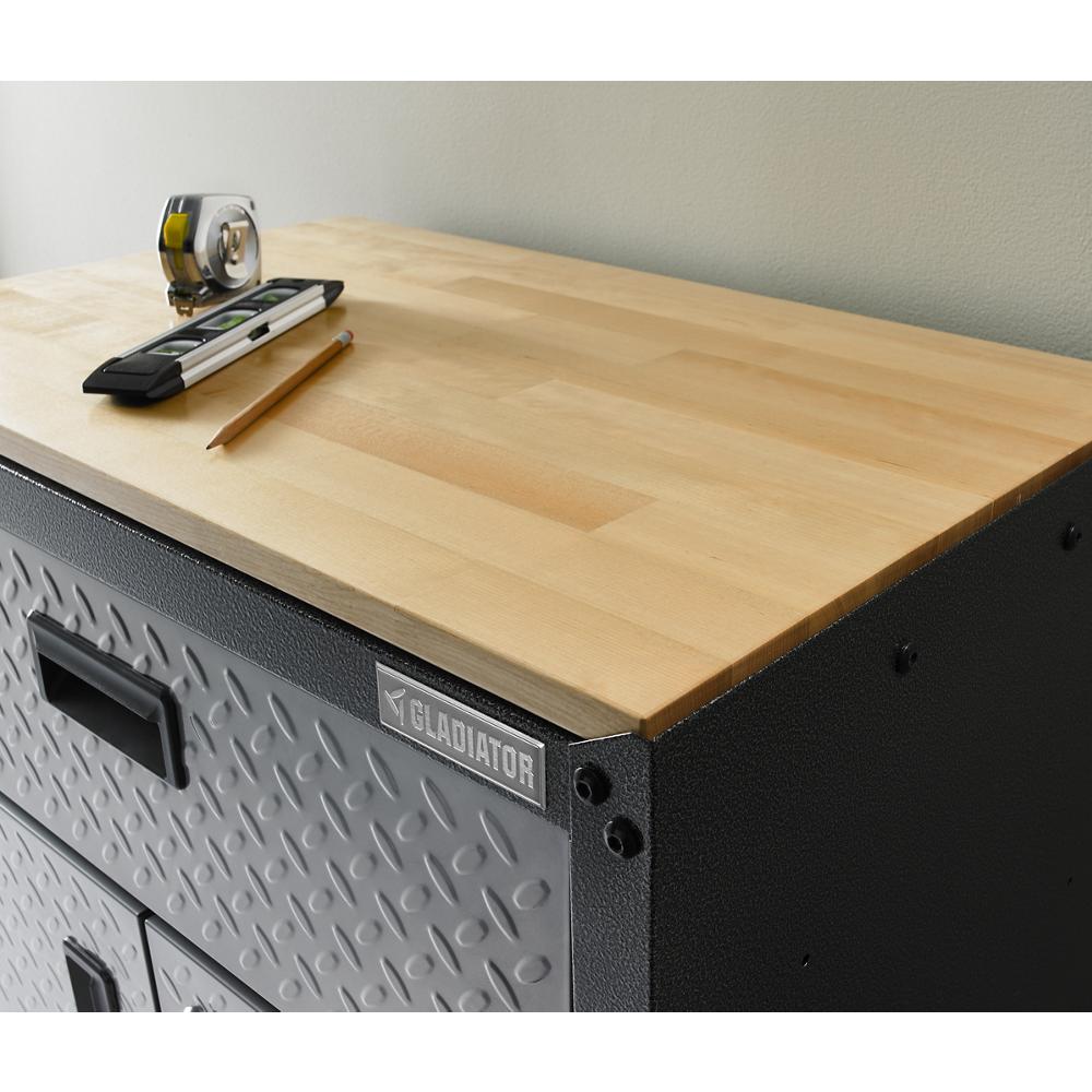 Model: GAAC28HWGX | Gladiator 28" Hardwood Top