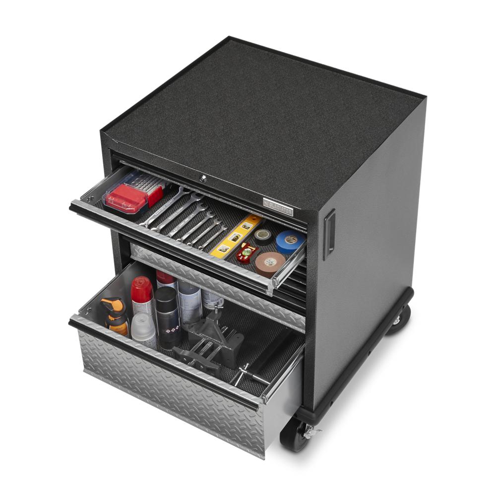 Model: GAGD277DJG | Gladiator Premier Pre-Assembled 7 Drawer Modular Tool Storage Cabinet