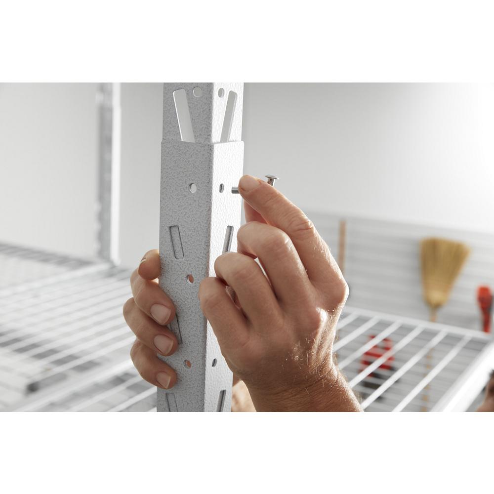 Model: GALS48M4JW | Gladiator Overhead GearLoft™ Storage Rack 4 x 8