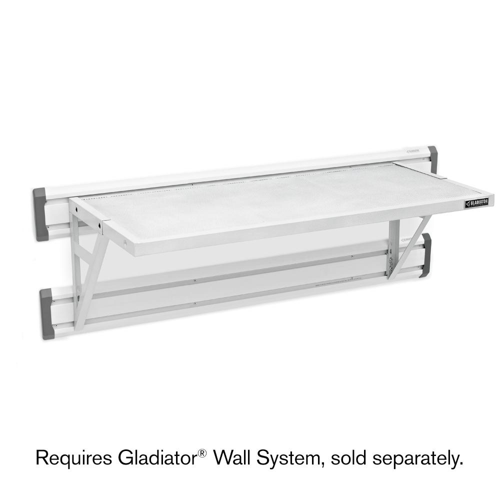 Model: GAWA45SFZW | Gladiator 45" GearLoft™ Shelf
