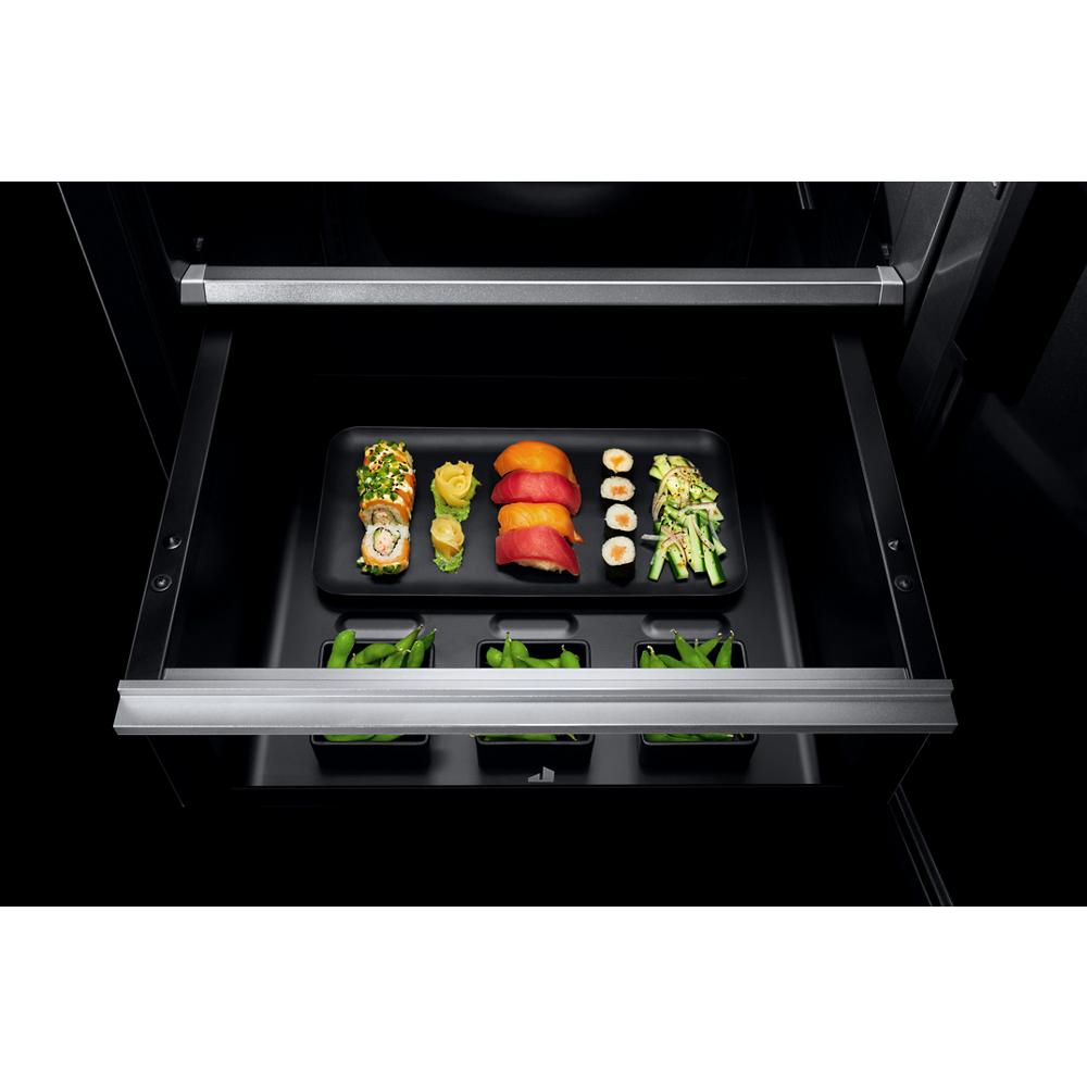 Model: JBBFL30NMX | Jenn-Air Panel-Ready 30" Built-In Bottom-Mount Refrigerator, Left Swing
