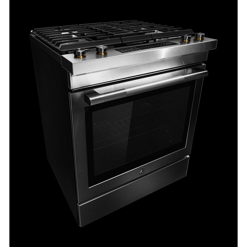 Model: JDS1750ML | Jenn-Air RISE™ 30" DUAL-FUEL DOWNDRAFT SLIDE-IN RANGE