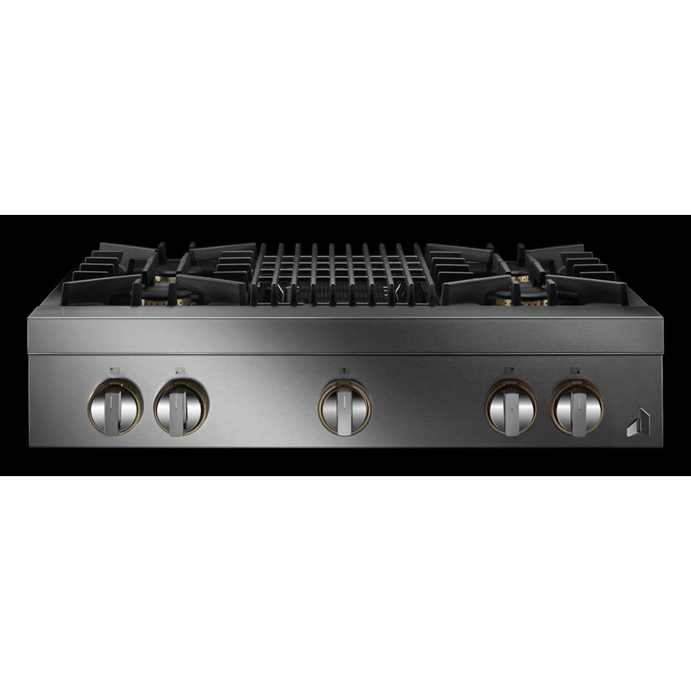 Model: JGCP636HL | Jenn-Air RISE™ 36" Gas Professional-Style Rangetop with Grill