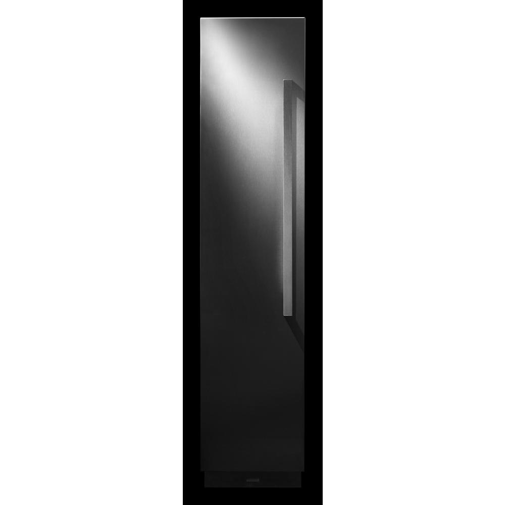 Model: JKCPL181GM | Jenn-Air 18" Built-In Column Freezer with NOIR™ Panel Kit, Left Swing