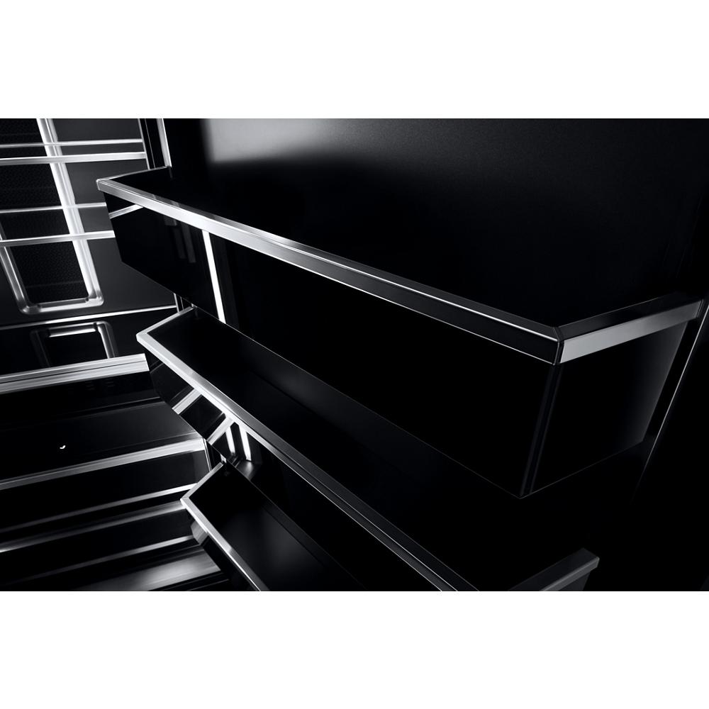 Model: JKCPR301GM | Jenn-Air 30" Built-In Column Freezer with NOIR™ Panel Kit, Right Swing