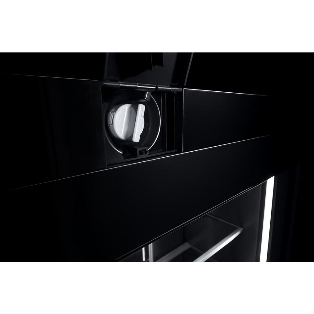 Model: JKCPR301GM | Jenn-Air 30" Built-In Column Freezer with NOIR™ Panel Kit, Right Swing