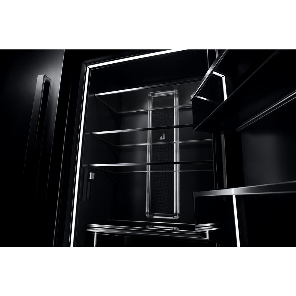 Model: JKCPR301GM | Jenn-Air 30" Built-In Column Freezer with NOIR™ Panel Kit, Right Swing