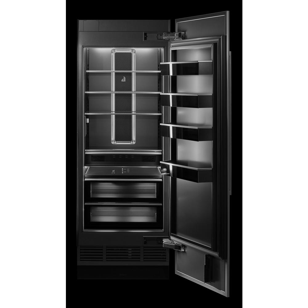 Model: JKCPR301GM | Jenn-Air 30" Built-In Column Freezer with NOIR™ Panel Kit, Right Swing