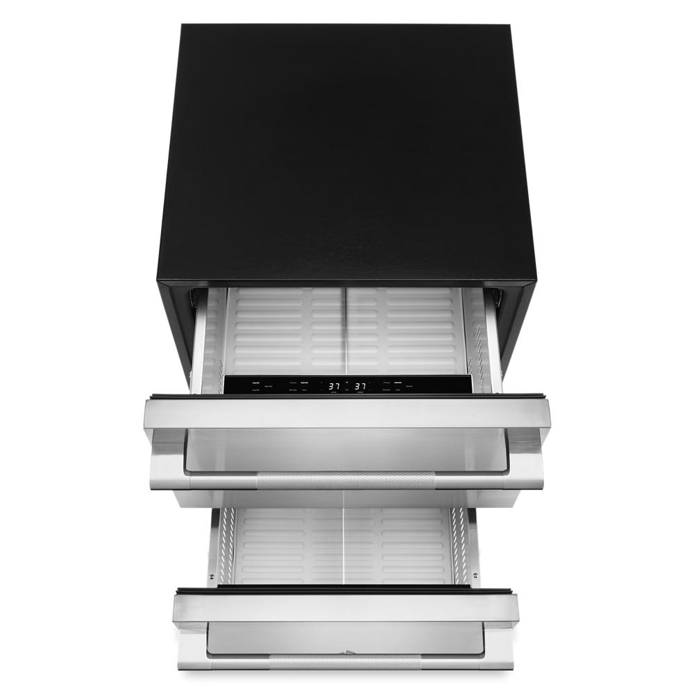 Model: JUDFP242HL | Jenn-Air RISE 24" Double-Refrigerator Drawers