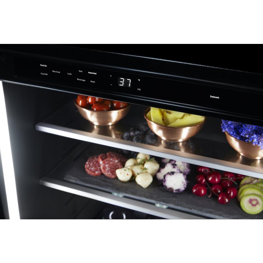 Model: JURFL242HX | Jenn-Air Panel-Ready 24" Under Counter Solid Door Refrigerator, Left Swing