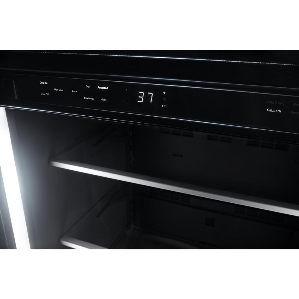 Model: JURFL242HX | Jenn-Air Panel-Ready 24" Under Counter Solid Door Refrigerator, Left Swing