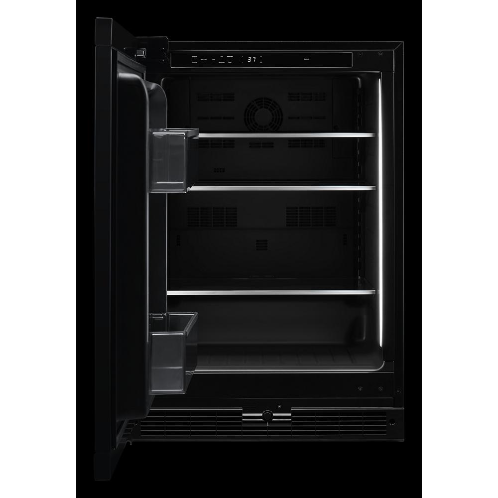 Model: JURFL242HX | Jenn-Air Panel-Ready 24" Under Counter Solid Door Refrigerator, Left Swing
