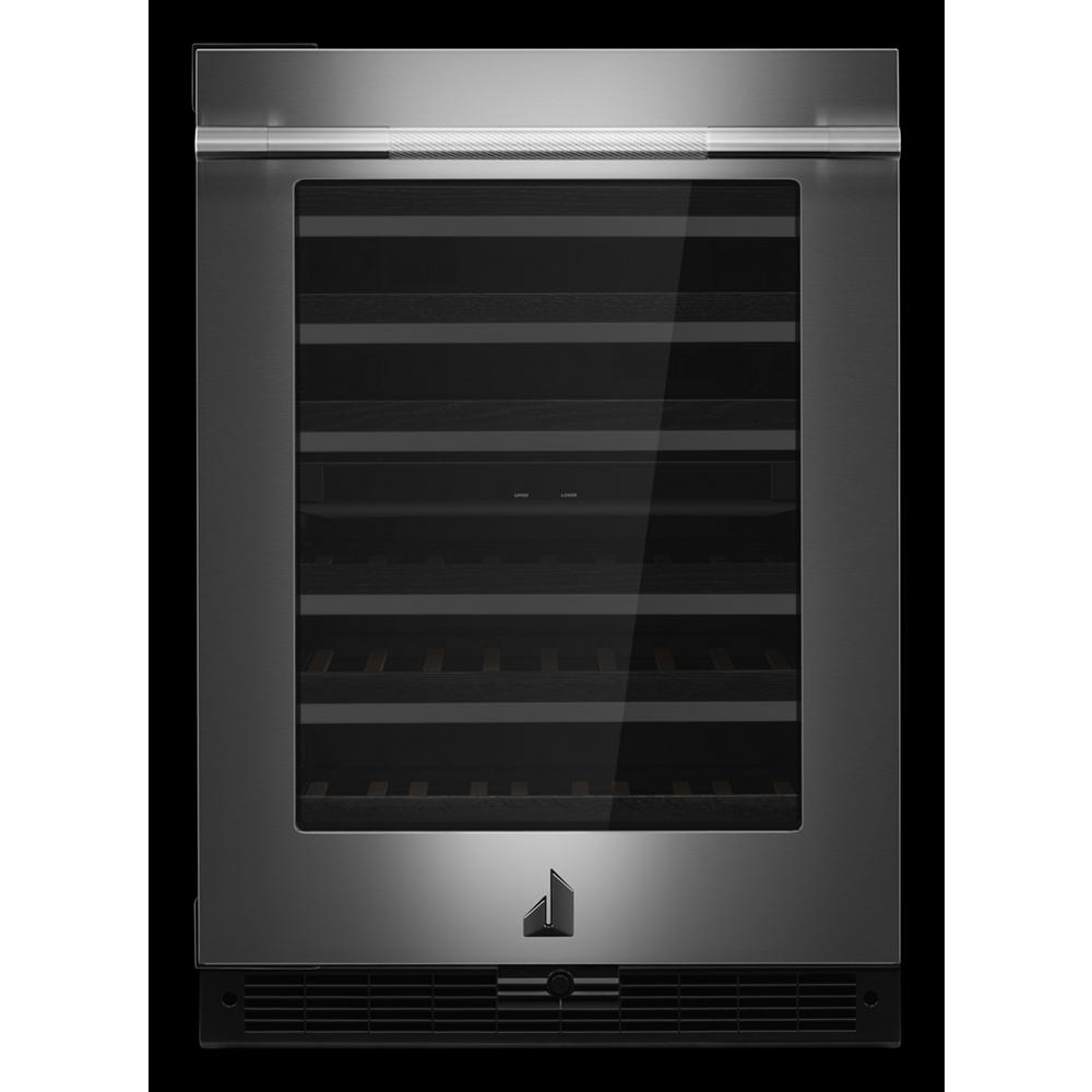 Model: JUWFL242HL | Jenn-Air RISE™ 24" Built-In Undercounter Wine Cellar - Left Swing
