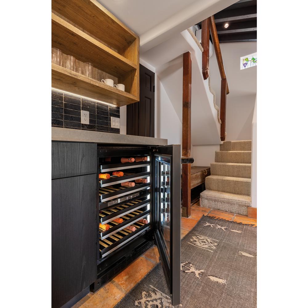 Model: JUWFR242HL | Jenn-Air RISE™ 24" Built-In Undercounter Wine Cellar - Right Swing