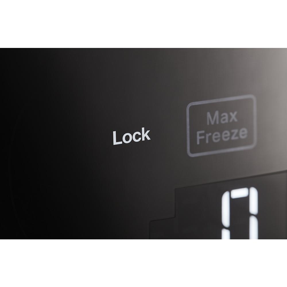 Model: KBSD702MSS | KitchenAid 25.1 Cu. Ft. 42" Built-In Side-by-Side Refrigerator with Ice and Water Dispenser