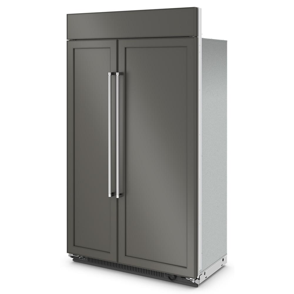 KitchenAid 30 Cu. Ft. 48"" Built-In Side-by-Side Refrigerator with Panel-Ready Doors