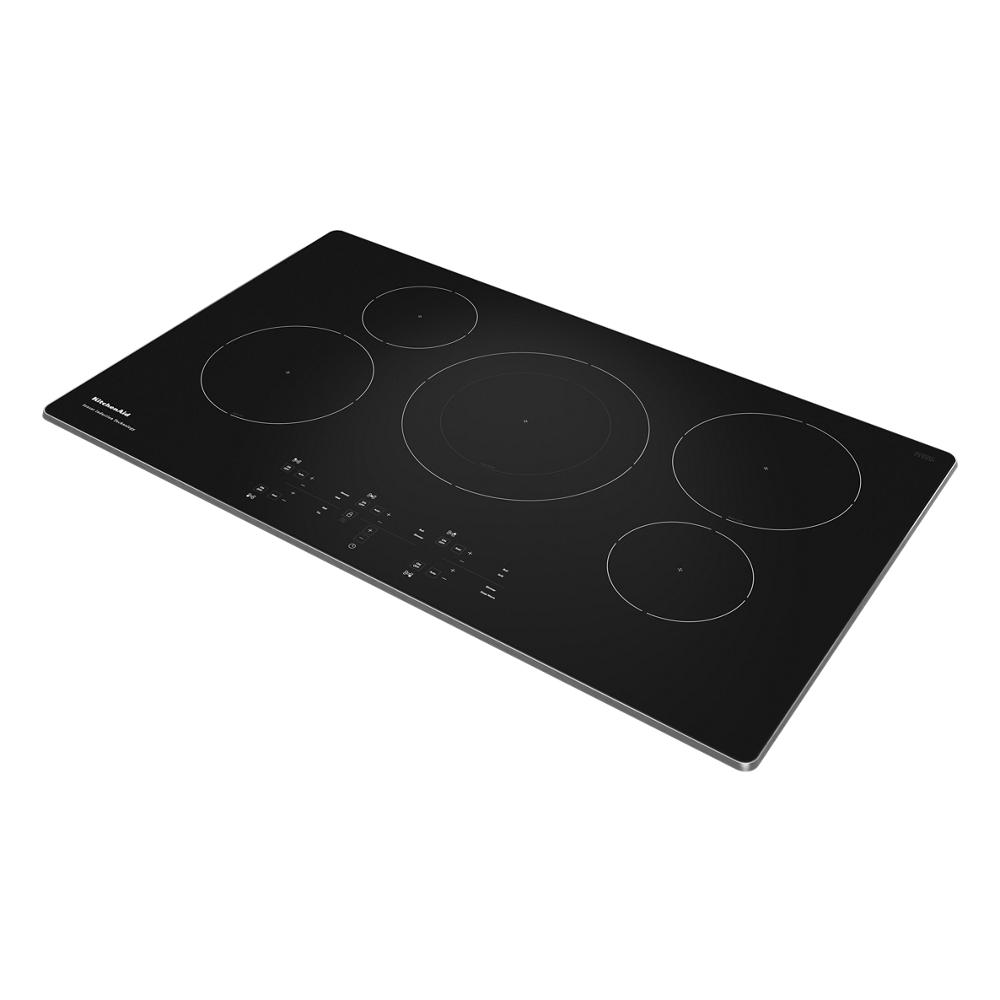 KitchenAid 36 Stainless Steel 5-element Sensor Induction Cooktop