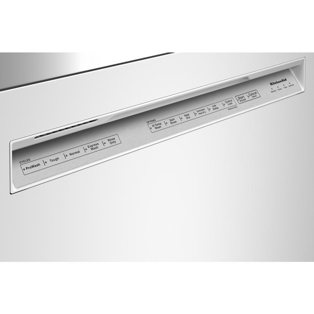 Model: KDFE204KWH | KitchenAid Third Level Utensil Rack Dishwasher with 30+ Total Wash Jets, 39 dBA